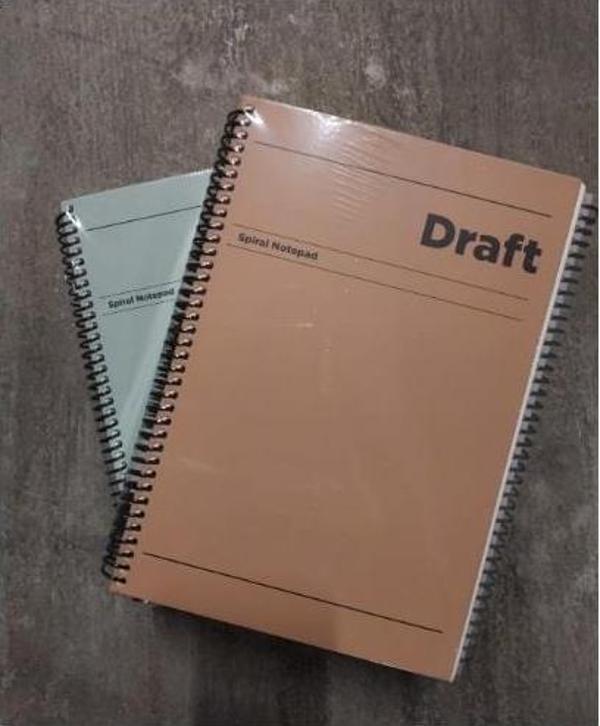 Keskin Color Not Defteri 17X24 Cm 80 Yaprak Çizgili Hafif Kağıt Sert Karton Kapak Draft 410521-99 (6 Lı Paket) - Image 1