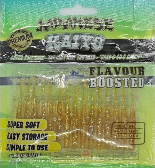 Japanese Kaiyo 5cm Silikon LRF Suni Yem Yaban Mersini Aromalı - Image 1