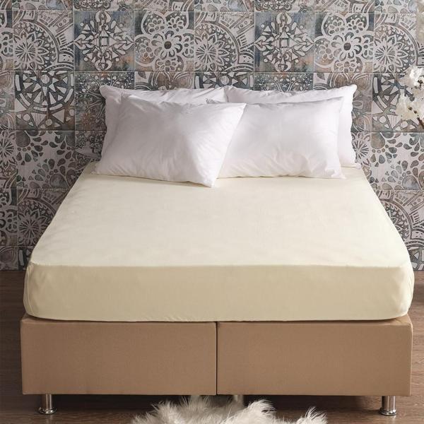 Miabella Home Gold Luxury Çift Kişilik Lastikli Penye Çarşaf 13746 - Image 1