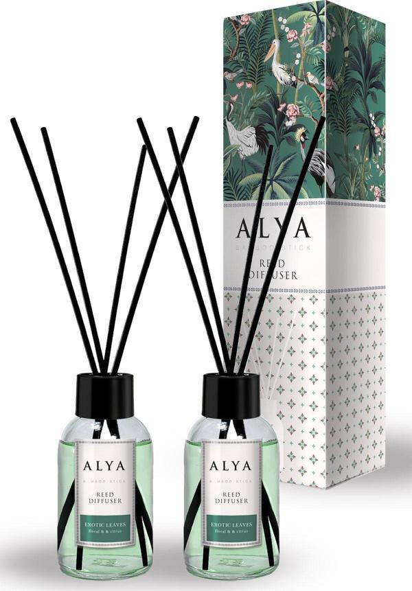 ALYA Bambu Çubuklu Oda Kokusu Egzotic Leaves 100 ml x 2 Adet - Image 1