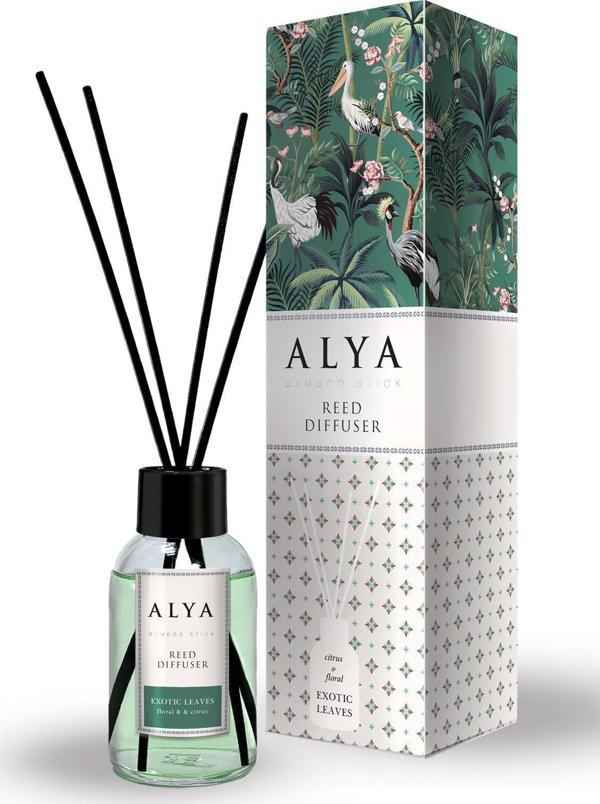 ALYA Egzotic Leaves Bambu Çubuklu Oda Kokusu 100 ml - Image 1