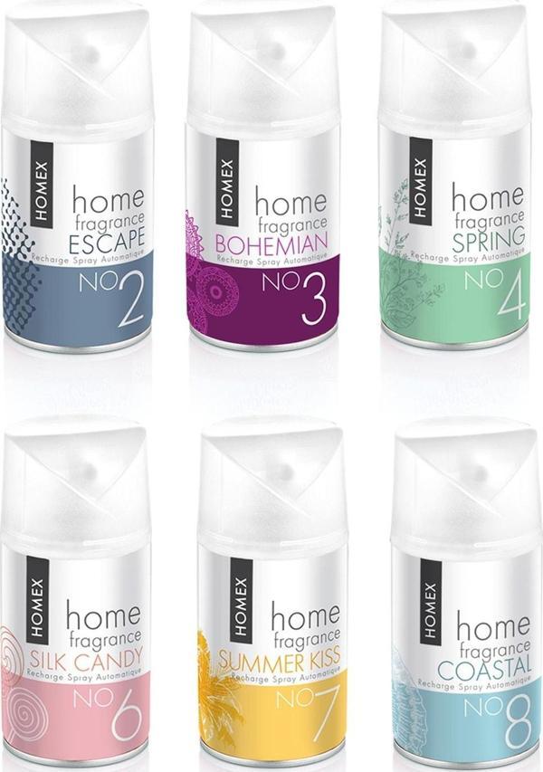 Homex Oda Kokusu Makine Yedek 6 Al 4 Öde - 6 X 250 ml - Image 1