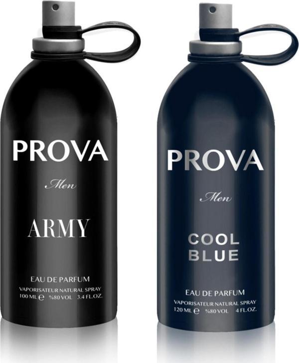 Prova Army 100 ml  Ve Cool Blue 120 ml  Edp Erkek Parfüm Seti - Image 1