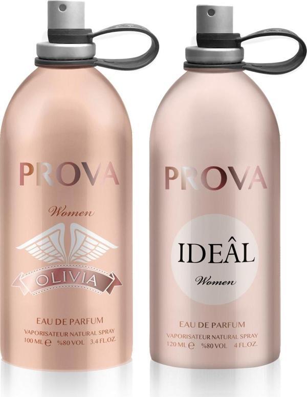 Prova Ideal 120 ml  Ve Olivia Edp 100 ml Kadın Parfüm Seti - Image 1