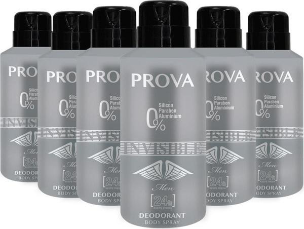 Prova Invisible Erkek Deodorant 150 ml 6 Adet - Image 1