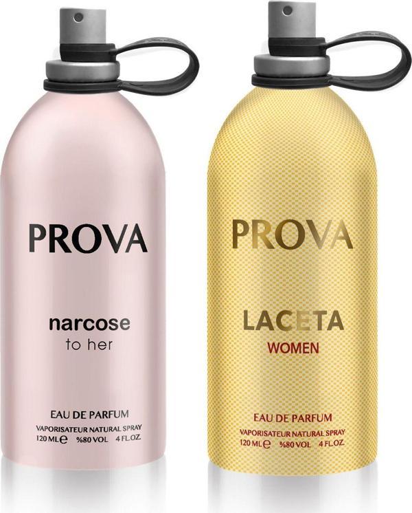 Prova Narcose Ve Laceta Edp Kadın Parfüm Seti - Image 1