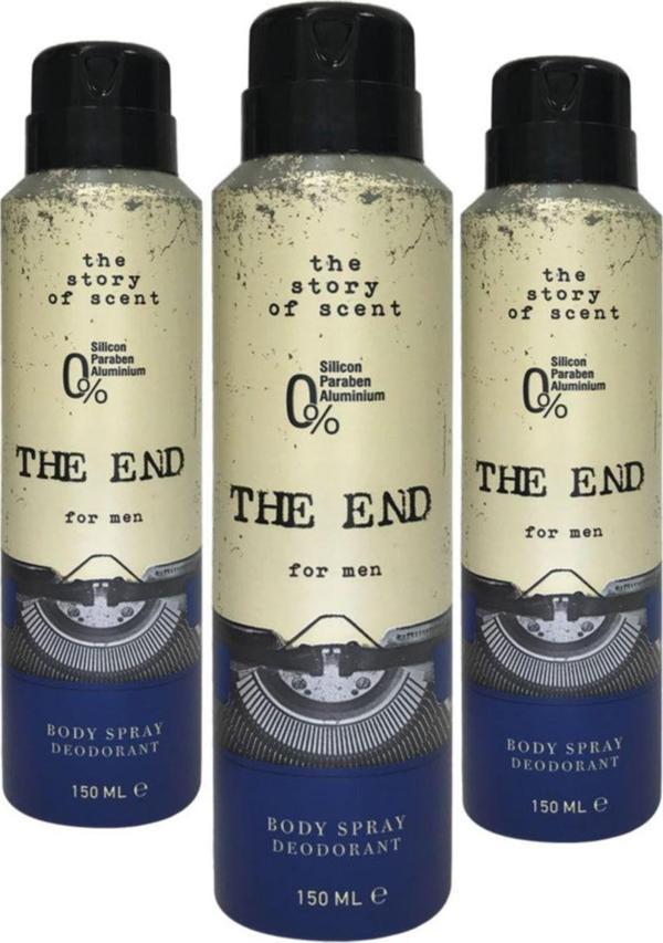 The End Erkek Deodorant 150 ml 3 Adet - Image 1