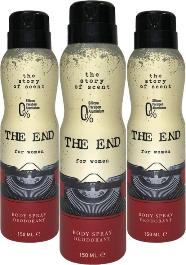 The End Kadın Deodorant 150 ml 3 Adet - Image 1