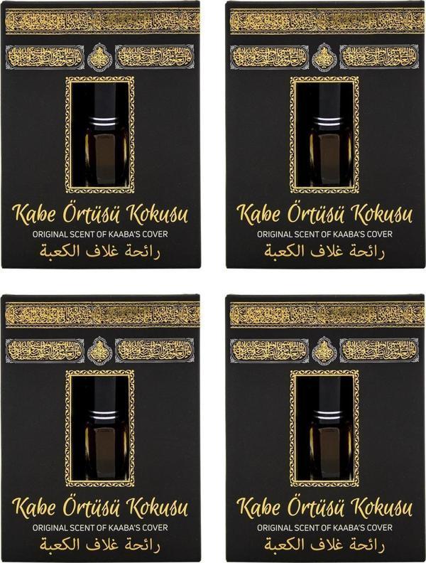 Esved Kabe Örtüsü Kokusu Alkolsüz Esans 3Ml 4 Adet - Image 1