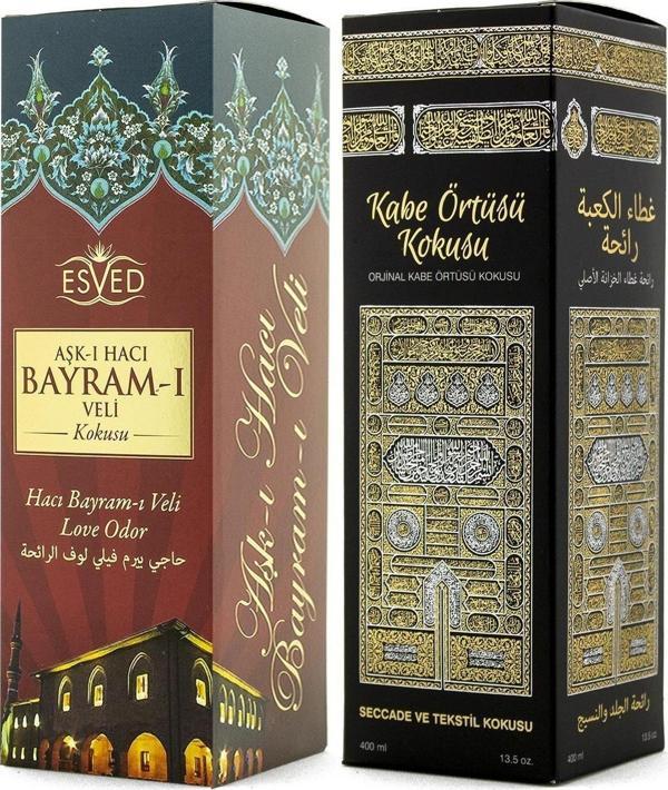 Esved Kabe Örtüsü Kokusu Ve Hacı Bayram Veli Kokusu Sprey 400 Ml. - Image 1