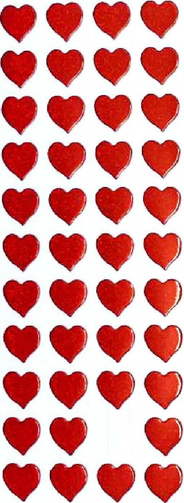 Sticker Kabartmalı Stiker Defter, Planlayıcı Etiket Kalp (cb469) 16x7 cm - Image 1