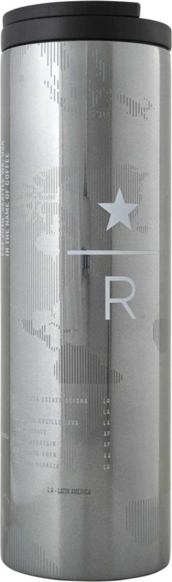 Starbucks Reserve Gümüş Harita Tasarı Mlı Termos - 473 Ml - Image 1
