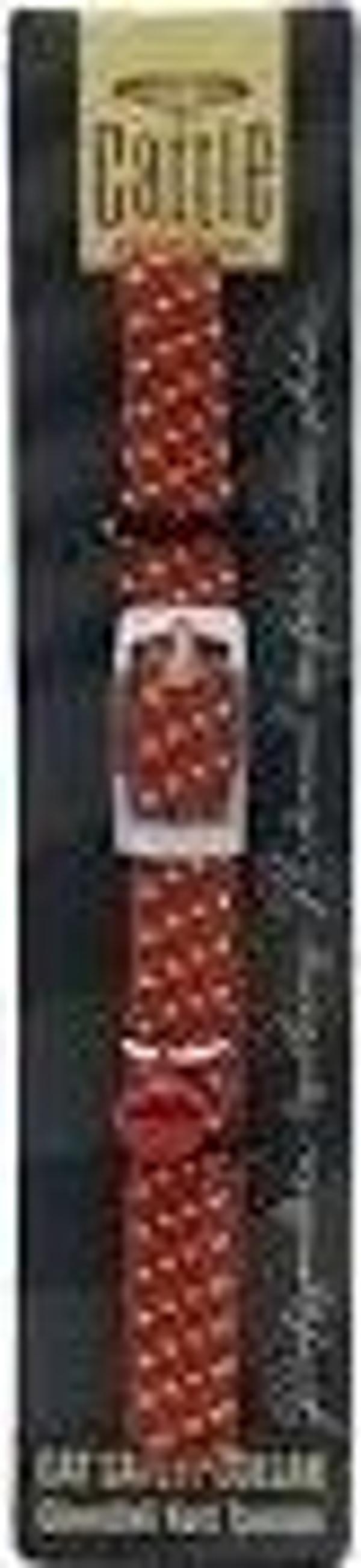 CATTİE LASTİKLİ KEDİ BOYUN TASMASI KIRMIZI 1X20-30CM - Image 1