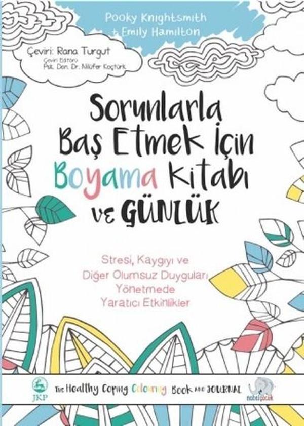 Sorunlarla Baş Etmek için Boyama Kitabı ve Günlük - Nobel Çocuk - Image 1