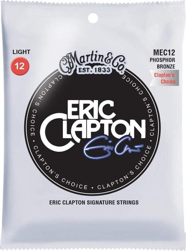 Martin Eric Clapton's Choice Akustik Gitar Teli  (12-54) - Image 1