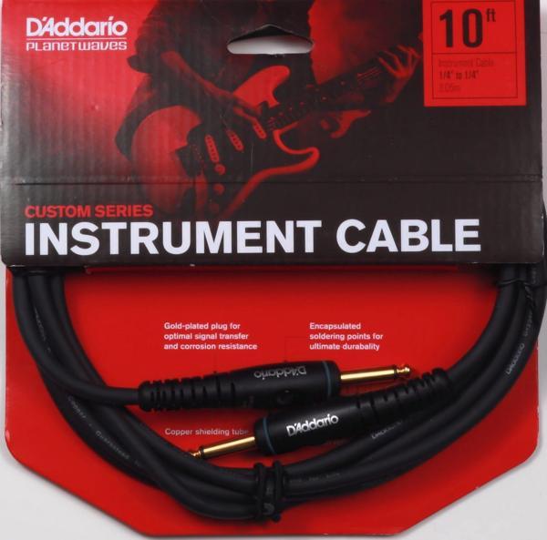 Planet Waves PWG10 Gitar Kablo 3 Metre Inst Cbl - Image 1
