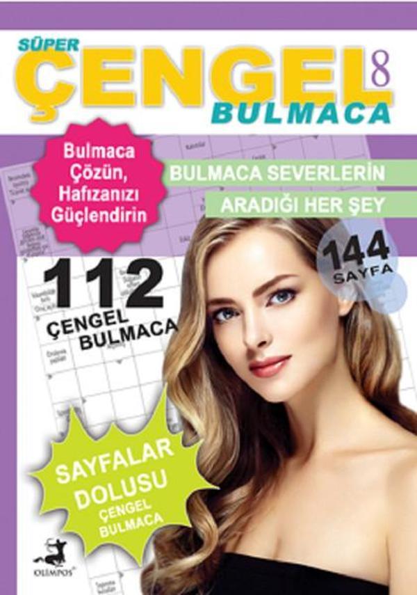 Süper Çengel Bulmaca 8 - Olimpos Yayınları - Image 1