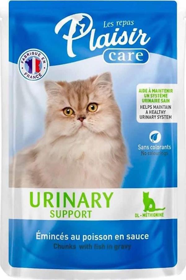 Plaisir Urinary Support Üriner Sistem Koruyuculu Yetişkin Kedi Yaş Maması 85 Gr - Image 1