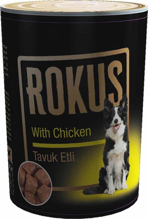 Rokus Tavuklu Yetişkin Köpek Konserve Maması 410 Gr - Image 1