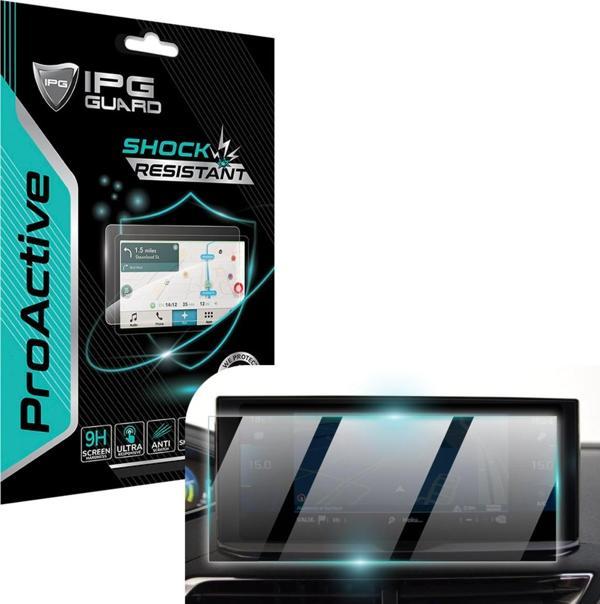 Peugeot 2022-2023 3008 10 Inch uyumlu Navigation için 9H Nano IPG ProActive Ekran Koruyucu - Image 1