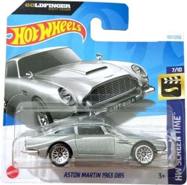 Hot Wheels Aston Martin 1963 DB5 James Bond 007 Goldfinger (1/64) 2024 Serisi - Image 1