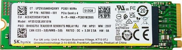 SK Hynix PC801 512GB M.2 2280 NVMe SSD - Image 1