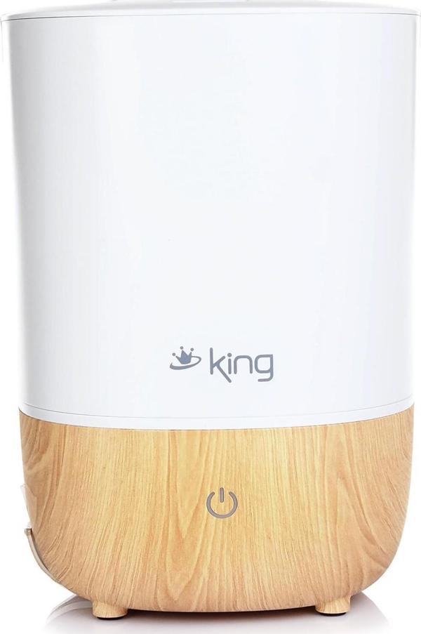 King KHN-5003  Angle Ultrasonik Led Işıklı 4 Litre Hava Nemlendirici Cihazı - Image 1