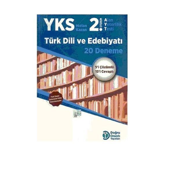Doğru Orantı Yayınları Ayt 2.oturum Türk Dili ve Edebiyatı 20 Deneme - Doğru Orantı Yayınları - Image 1