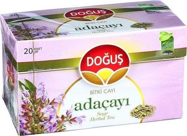 Adaçayı Bitki Çayı Süzen Poşet Çay 20X1.3 Gram - Image 1