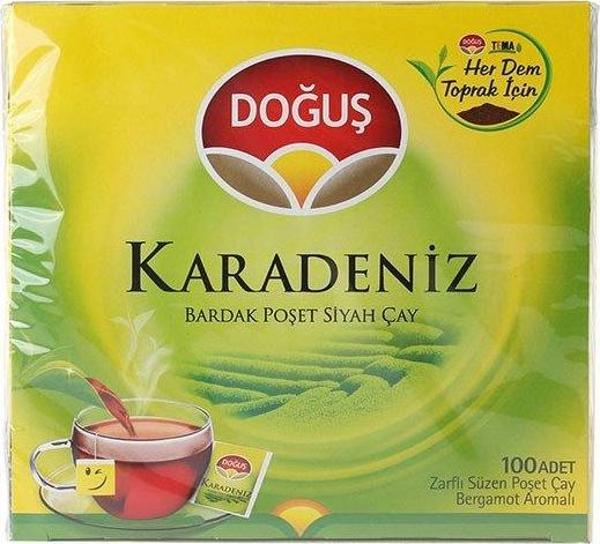 Karadeniz Süzen Poşet 100X2 Gram Bergamot Çay - Image 1