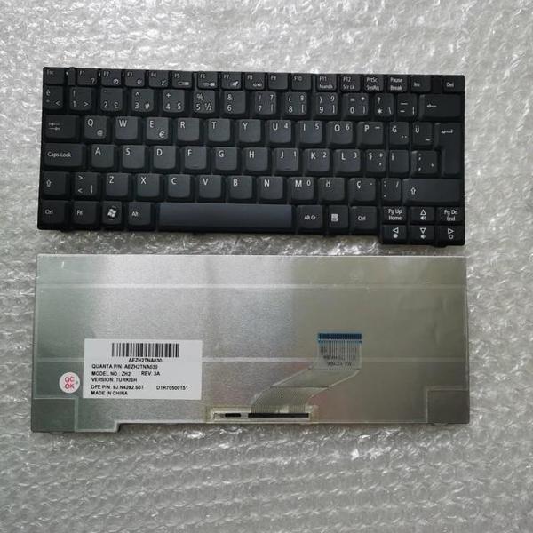 Acer TravelMate 3000 3010 3020 3030 3040 TM3000 ZH2 Klavye Siyah TR AEZH2TNA030 9J.N4282.S0T - Image 1