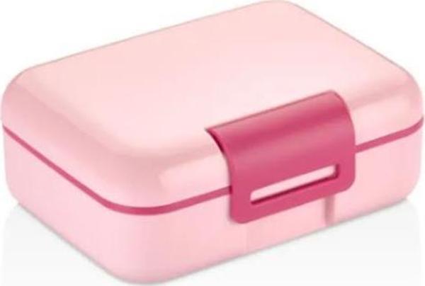 Vagonlife Plastik Beslenme Kutusu Lunch Box  LV-160 PEMBE - Image 1