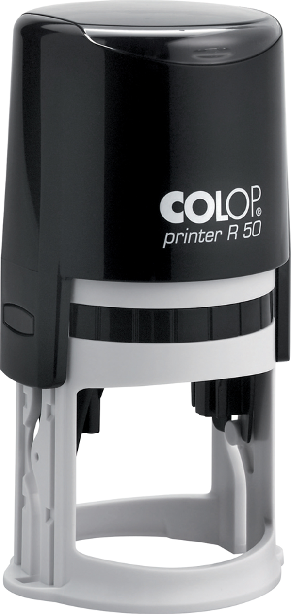 COLOP R50 YUVARLAK SİYAH KASA KURU KEÇELİ - 50MM - Image 1