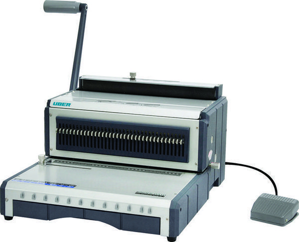 UBER D310 ELEKTRİKLİ TEL SPİRAL(3:1) CİLT MAKİNESİ - Image 1
