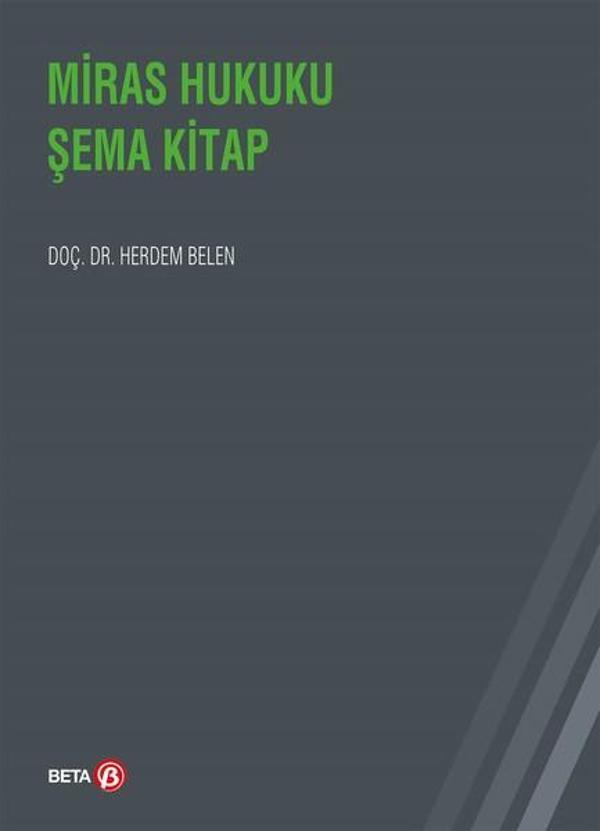 Miras Hukuku Şema Kitap - Beta Yayınları - Image 1