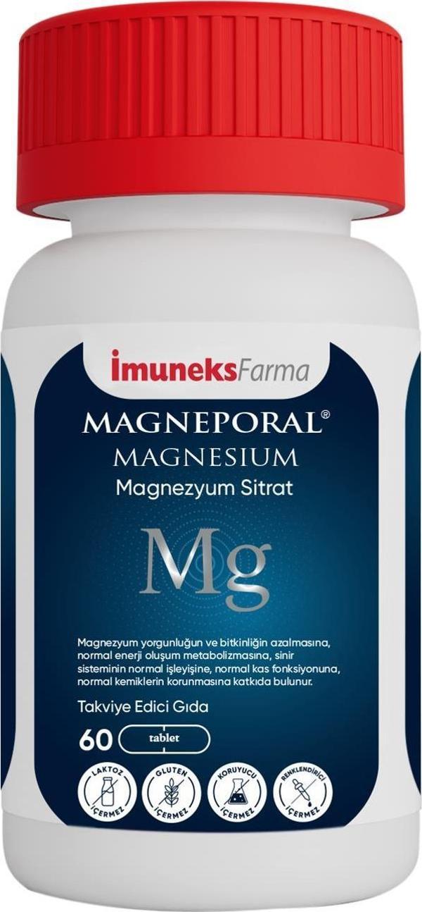 İmuneks Farma MAGNEPORAL 60 TABLET 8680176001159 - Image 1