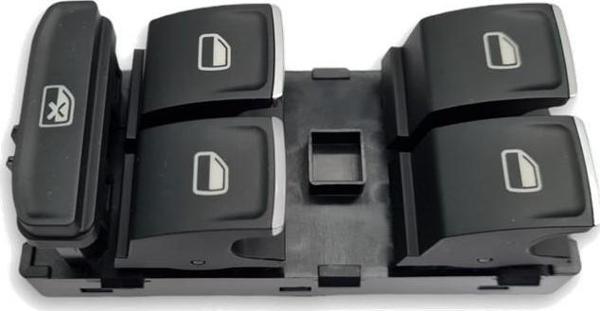Audi A1 2019-2023 Sol Ön Kapı Cam Düğme Takımı Kromlu 5G0959857G - Image 1