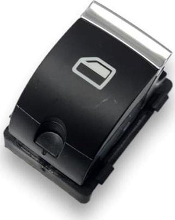 Audi A3 2009-2012 Sağ Arka Kapı Cam Açma Düğmesi Krom 4F0959855B - Image 1