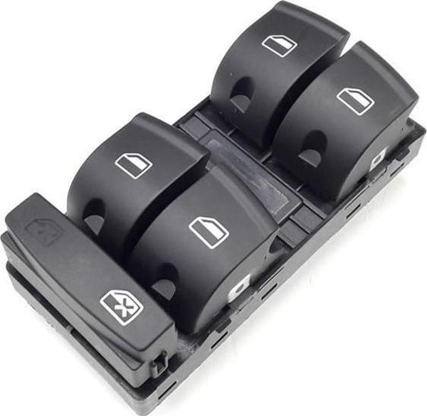Audi A3 Sportback 2009-2012 Sol Ön Dörtlü Cam Düğmesi 4F0959851F - Image 1