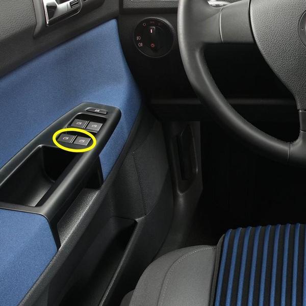 Seat İbiza 2002-2008 Sol Ön Kapı Arka Cam Düğmeleri Çiftli 6Q0959858A - Image 1