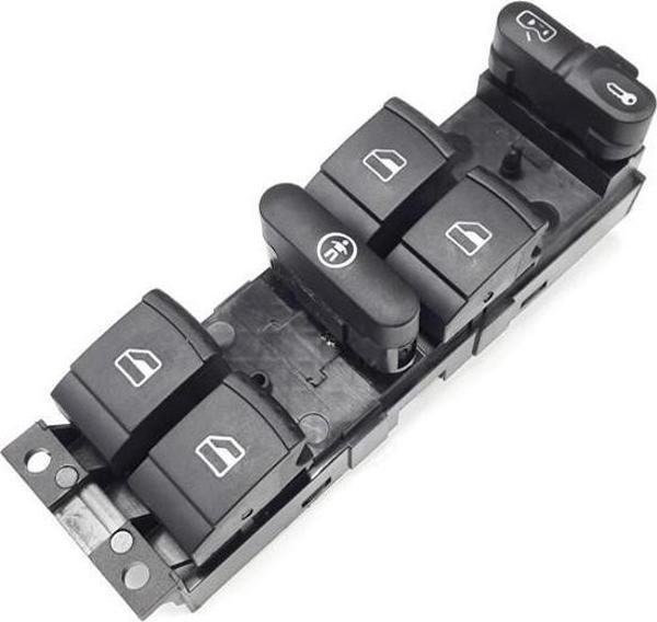 Seat Leon 1 2000-2005 Sol Ön Kapı Dörtlü Cam Düğmesi 1J4959857D - Image 1
