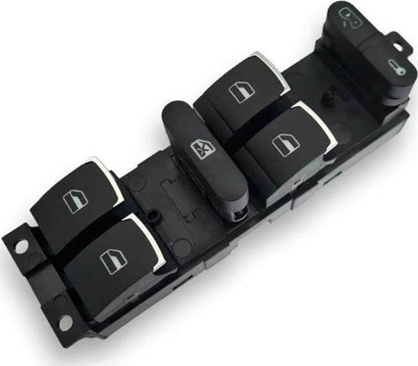 Seat Toledo 1999-2004 Sol Ön Kapı Cam Düğmesi Kromlu 1J4959857D - Image 1