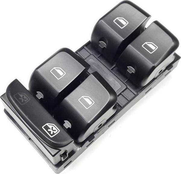 Audi Q5 2009-2017 Sol Ön Kapı Dörtlü Cam Açma Düğmesi 8K0959851D - Image 1
