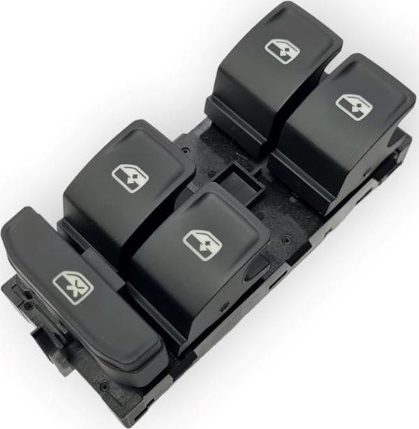 Seat Toledo 2013-2019 Sol Ön Kapı Dörtlü Cam Düğme Takımı 6JB959857A - Image 1