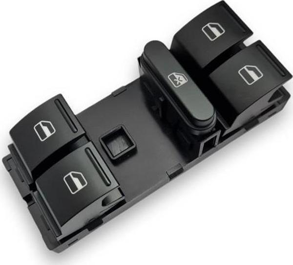 VW Passat B7 2011-2014 Sol Ön Kapı Cam Düğmesi Dörtlü 1K4959857B - Image 1