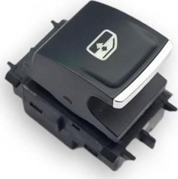 VW Passat B8.5 2020-2023 Sağ Arka Kapı Cam Düğmesi Krom 5G0959855N - Image 1