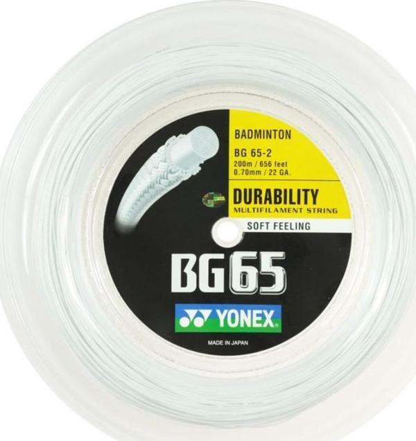 Yonex BG 65 Amber Badminton Kordajı 500 M - Image 1