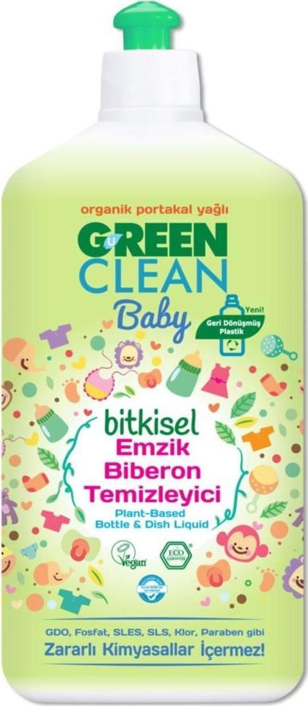 Green Clean Baby Bitkisel Emzik Biberon Temizleyici 500 ml - Image 1