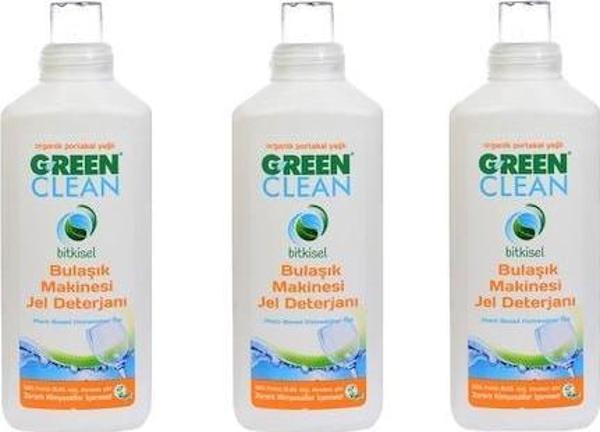 U Green Clean Bitkisel Jel Bulaşık Makinesi Deterjanı X 3 ADET - Image 1