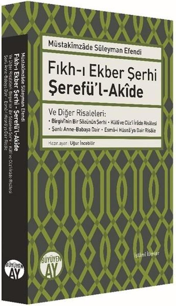 Fıkh-ı Ekber-Şerhi Şeref'ül-Akide - Büyüyenay Yayınları - Image 1